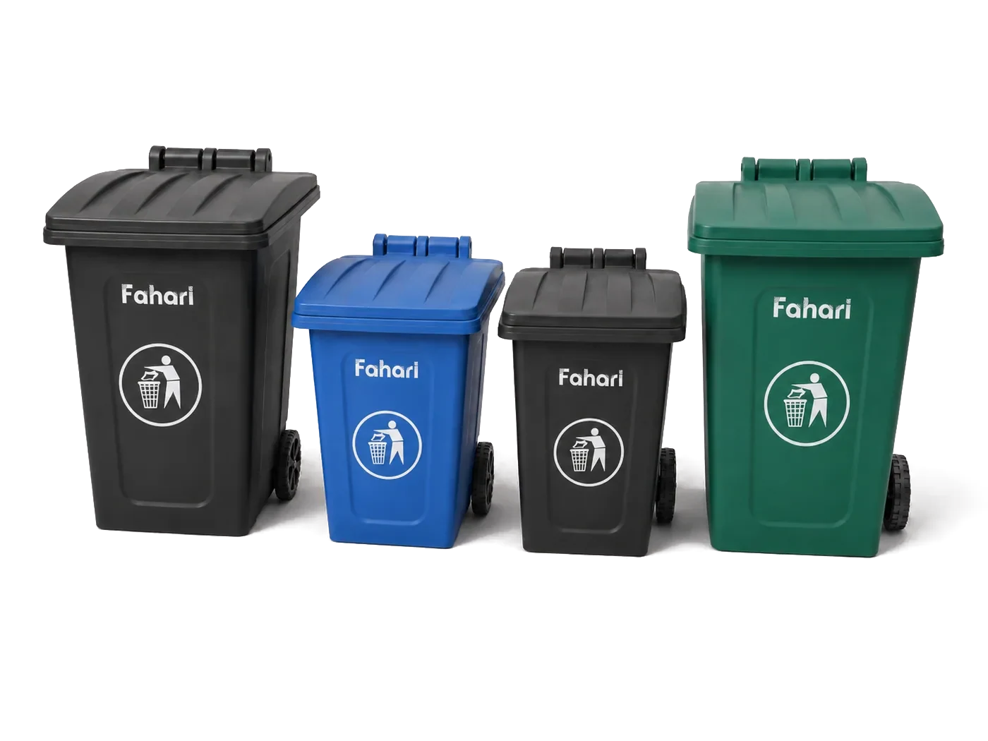 The Fahari Waste Bins range