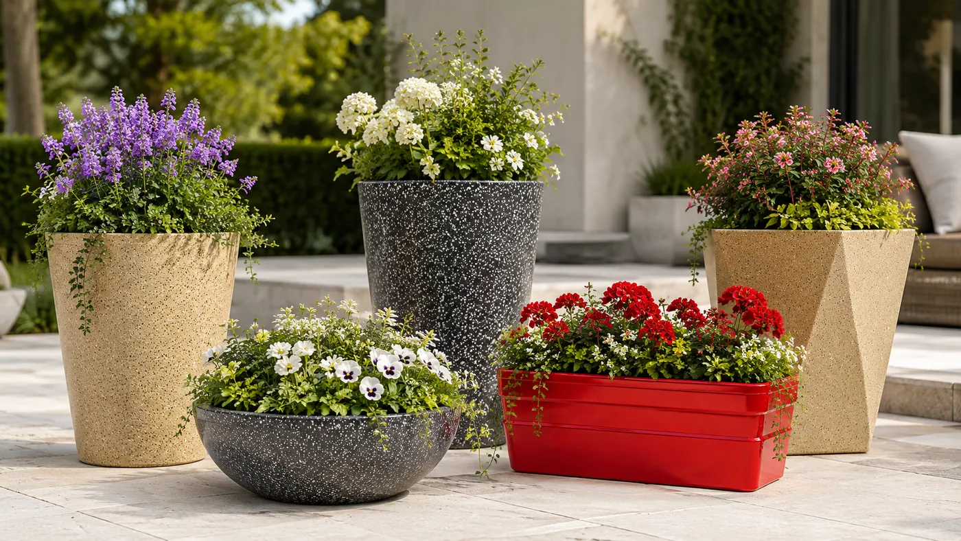 The Fahari Vases & Planters range